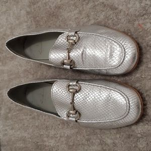 Girls dress shoes - size 38 silver